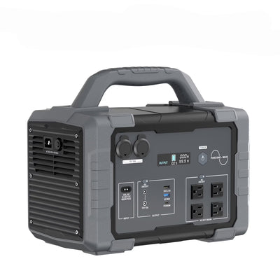 1800W Portable Solar Generator, 1024Wh Portable Power Station with 11 Outputs, Battery Generator for Home Emergency, Outdoor Camping, RV Trip, Blackout