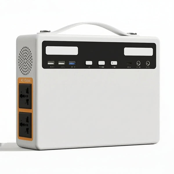 300W 81000Mah Portable Power Station220V Solar Generator USB DC Wireless Mobile External Spare Battery for Outdoor Camping RV