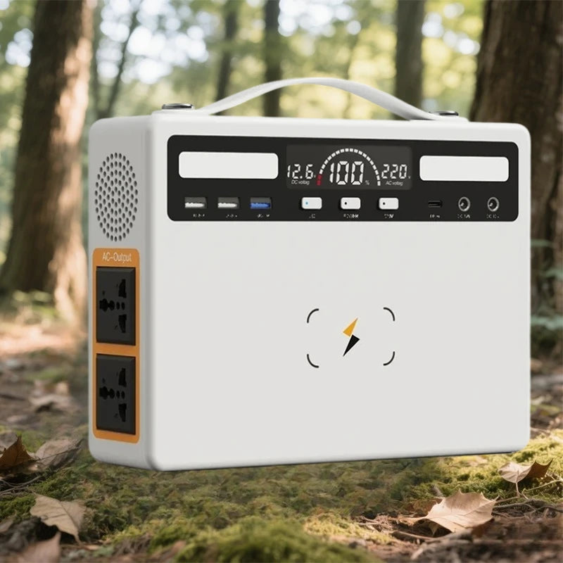 300W 81000Mah Portable Power Station220V Solar Generator USB DC Wireless Mobile External Spare Battery for Outdoor Camping RV — product view 2
