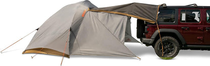 Kelty Caboose 4P Tent and Vehicle Awning Shelter, Universal Attachment for Vans, Trucks, Suvs, Standing Height Door, Massive Vestibule, Fully Freestanding, Designed in Sunny Colorado (2023) — product view 11