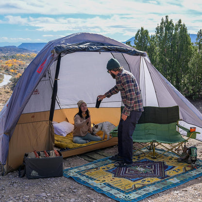 Kelty Caboose 4P Tent and Vehicle Awning Shelter, Universal Attachment for Vans, Trucks, Suvs, Standing Height Door, Massive Vestibule, Fully Freestanding, Designed in Sunny Colorado (2023) — product view 3