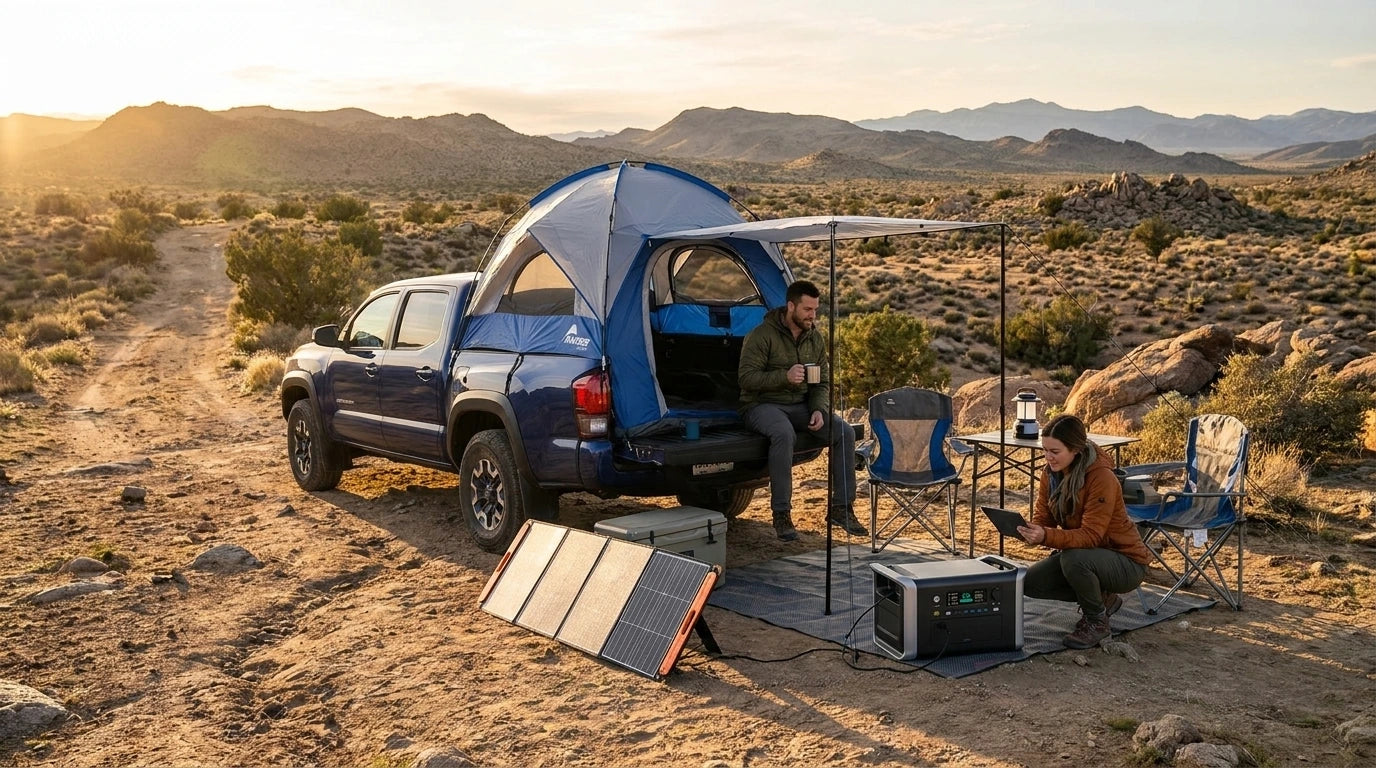 Travel Lighter, Camp Anywhere - desktop