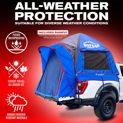 Pittman Truck Bed Tent for Full-Size Short Beds — product view 3